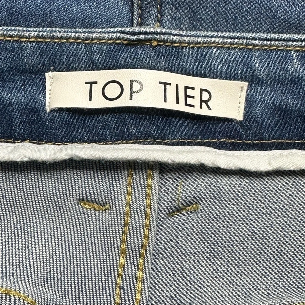 Top Tier high rise flare leg jeans tall NWT 9